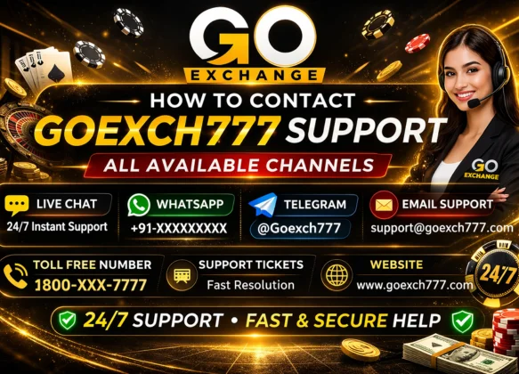 How to Contact Goexch777 Support – All Available Channels